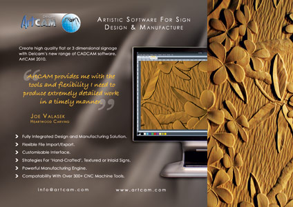 ArtCAM Signage Artwork